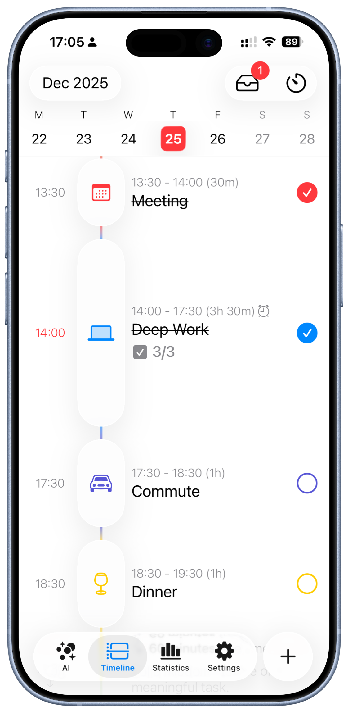 Plan your day smarter