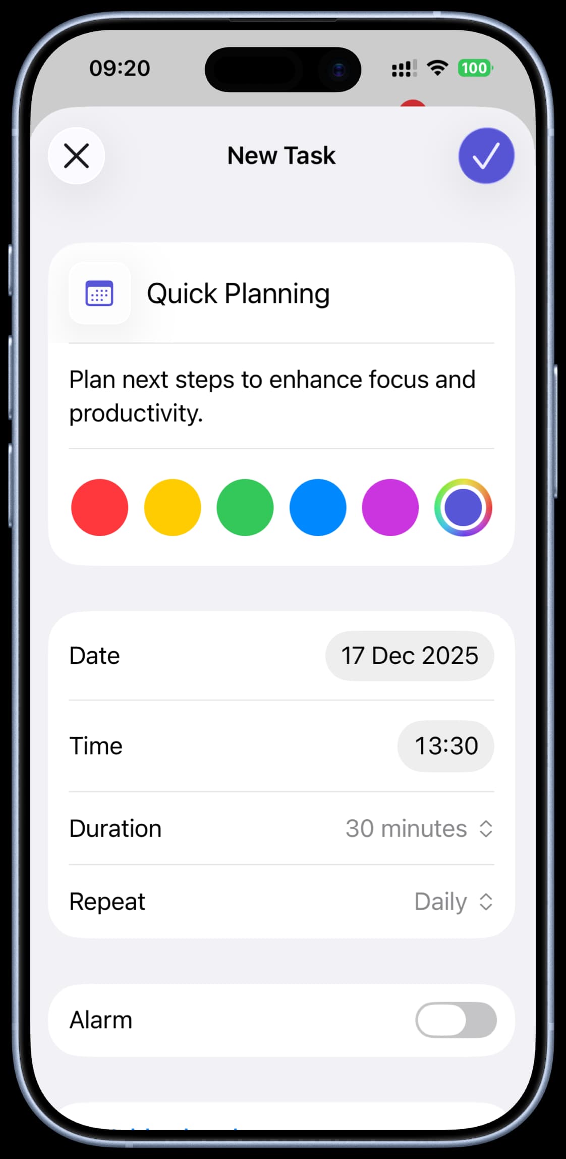 Focus deeply and stay consistent
